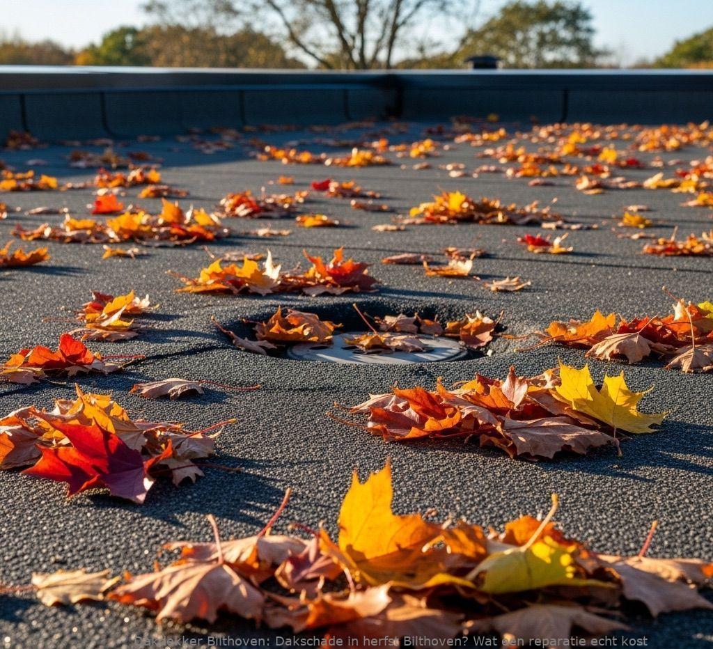 Dakschade In Herfst Bilthoven